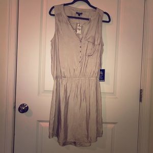 NWT Beige Shirtdress